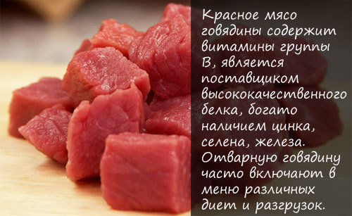 Яловичина: користь і шкода, калорійність, склад, як правильно приготувати