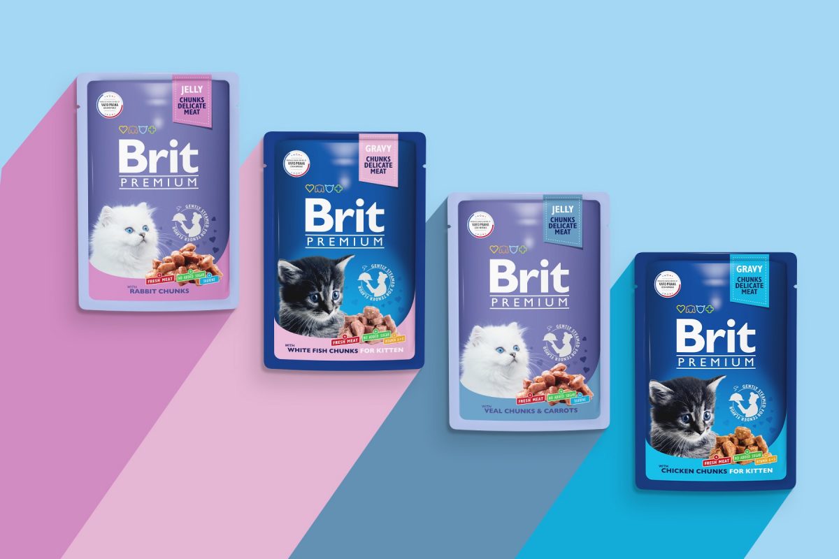 Brit Premium влажный корм для котят