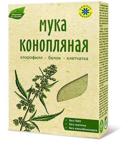 Конопляна борошно: користь і шкода, як приймати, рецепти, склад, відгуки