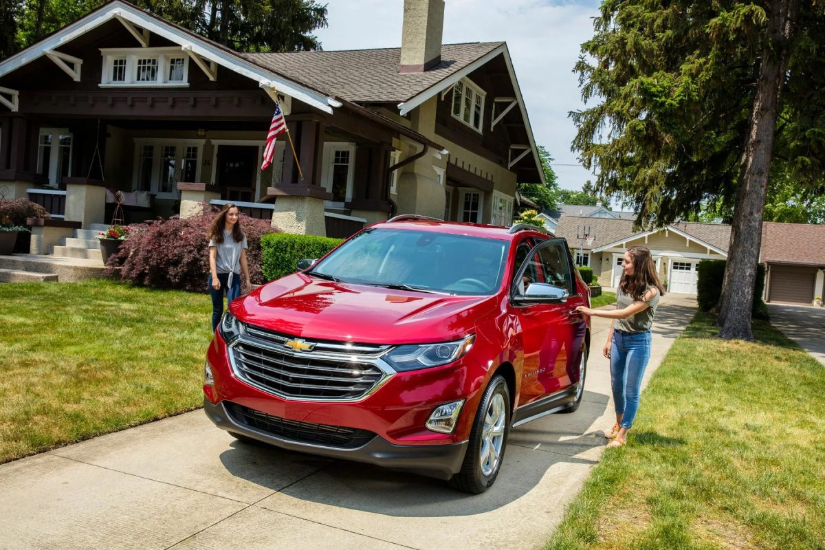 Chevrolet Equinox кроссовер из США