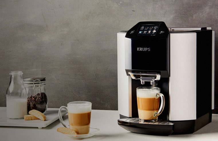 Автоматическая кофемашина Крупс в интерьере