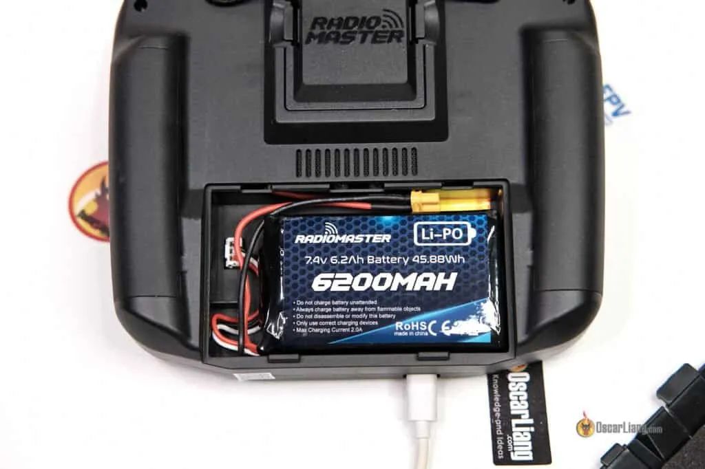 Radiomaster Boxer Radio Transmitter Battery 2s 6200mah Lipo 7.4v