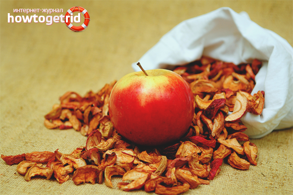 Сушені яблука: користь і шкода для здоров'я, як зберігати в домашніх умовах