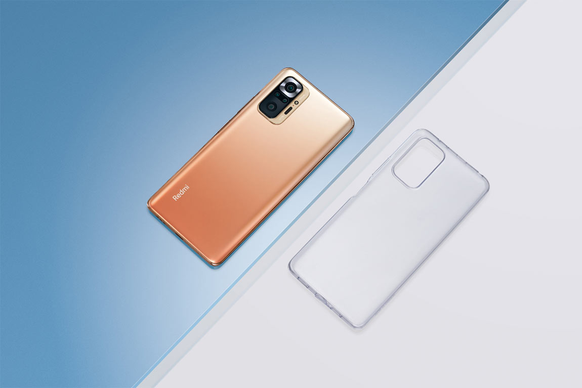 Прозрачный чехол для Xiaomi Redmi Note 10 Pro