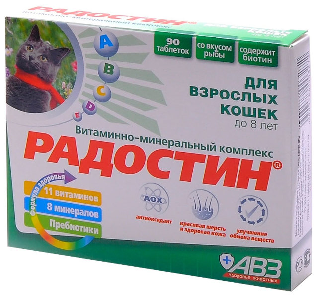 Вітаміни для кішок від випадання шерсті: які краще, відгуки ветеринарів