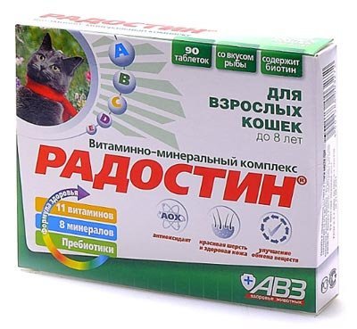 Вітаміни для кішок: для імунітету, для старих, стерилізованих, відгуки