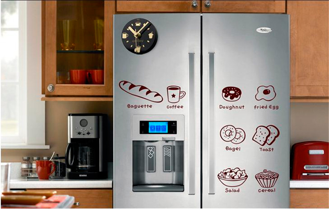 Как украсить холодильник: 5 интересных идей