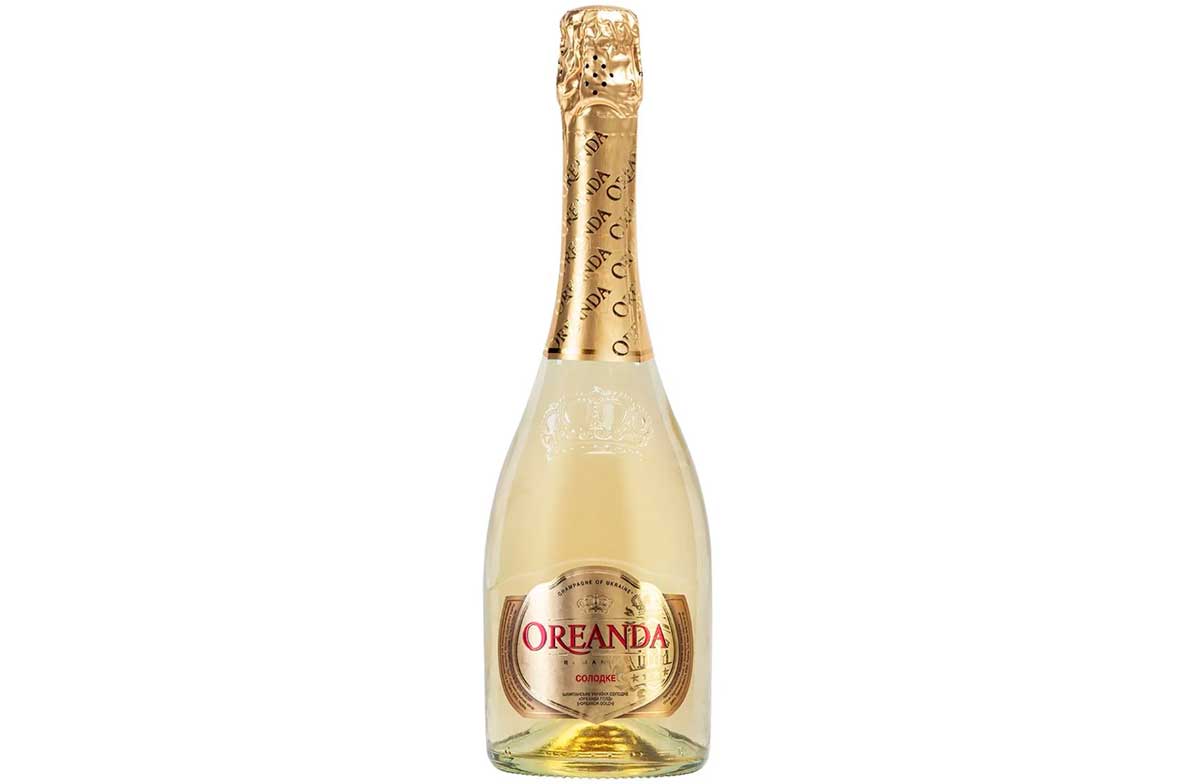 Шампанское Oreanda в бутылке