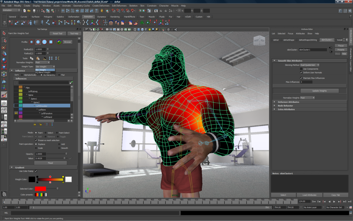 Программа Autodesk Maya 3d