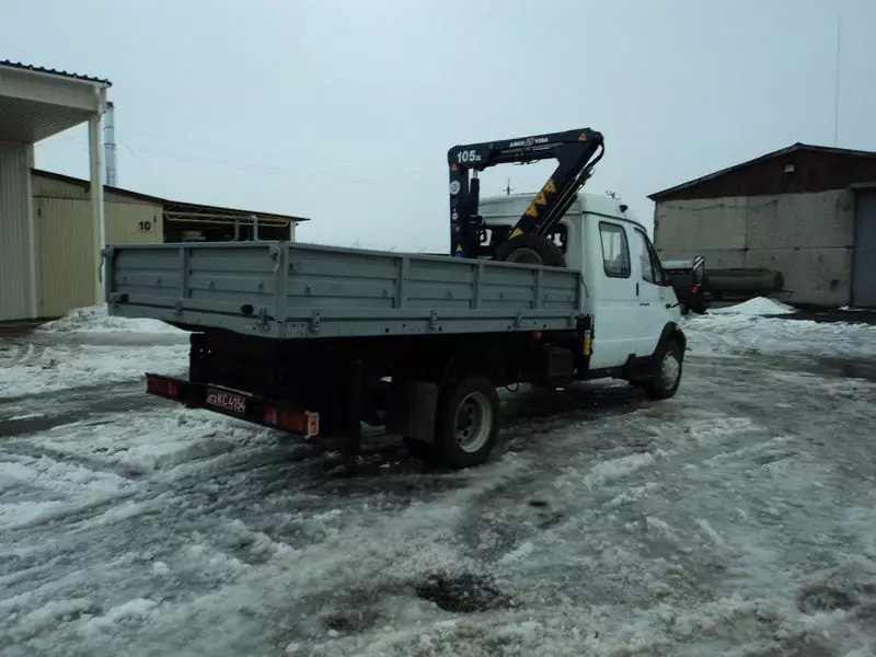 Перевозка на ГАЗели зимой