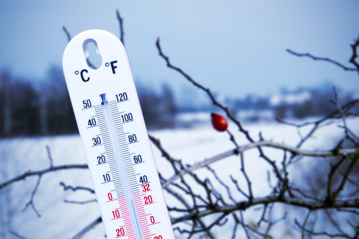 Термометр и зима